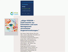 Tablet Screenshot of ebiga-vision.com